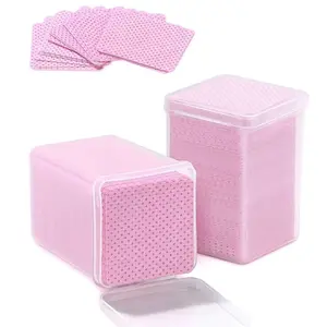 Nail Cleaning Cotton Pads, Clean Glue, Tweezers, Polishing, and Phone Screens, Essential Tool for Nail Care and Precision Tasks