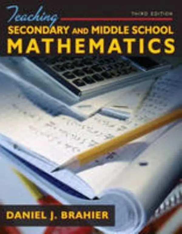 USED-Teaching Secondary and Middle School Mathematics (3rd Edition) by Daniel J. Brahier (Paperback)