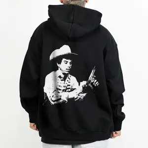 Chalino San Men's & Women's Hoodie - Chicano Graphic Tee, Oversized Fit, 50% Cotton 50% Polyester, Unisex Medium-heavy Fabric, True to Size
