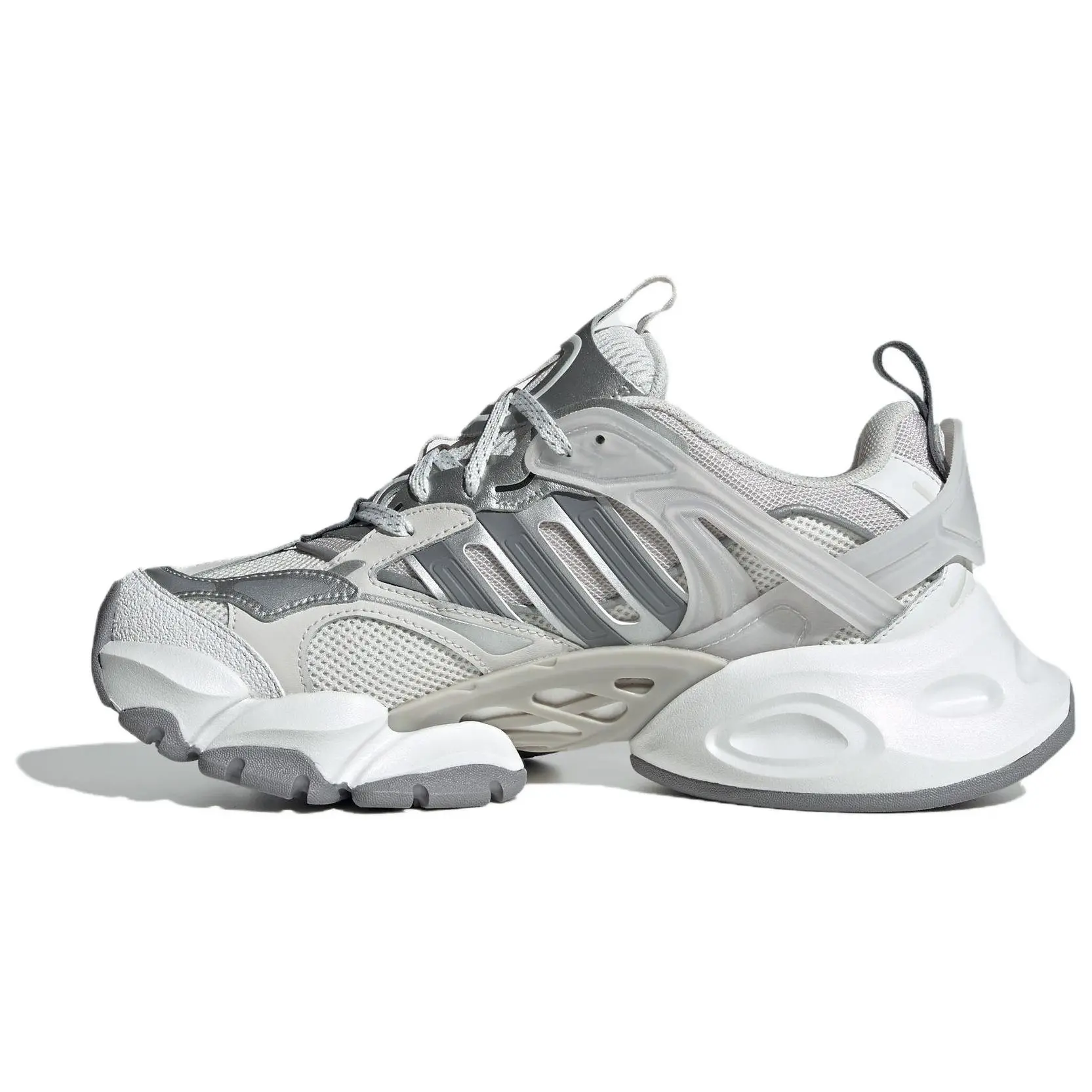 Adidas XLG Runner Deluxe 'Grey Silver' Men's Lightweight Cushioned