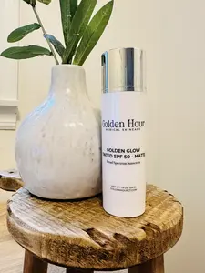 Golden Glow Tinted Sunscreen SPF 50 - MATTE (Medical Grade)