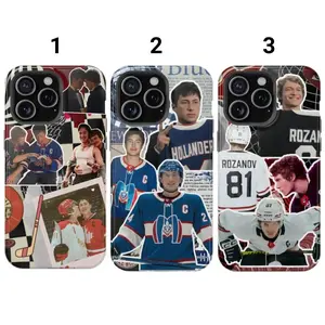 Version 2 Heat Rivalry Phone Case | Hockey Romance Aesthetic Collage Case | Sports Romance Gift | iPhone