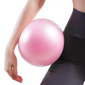 Mini Fitness Ball, 9-inch Mini Pilates Ball, Explosion-proof & Anti Slip Mini Yoga Ball, Stability Training Equipment for Home Gym & Office