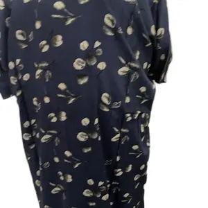 Women's Dark Blue Baati with White Speckles Modest Dress, Muslim Fashion, Modest Women Clothing, Elegant Traditional Abayas, Traditional Style