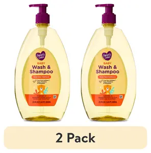 Parent's Choice Baby Wash & Shampoo Tear Free Formula 27.1 Fl Oz 2 Pack Gentle Cleansing for Delicate Skin & Hair Free from Parabens Phthalates Dyes & Sulfates