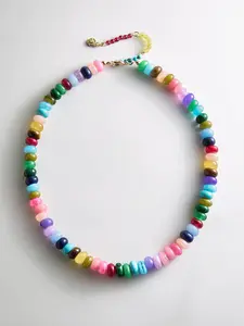 Joyce Semi-Precious Beaded Necklace - Multi