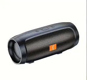 Mini Portable Wireless Bluetooth Speaker- Dual Channel Subwoofer with Smartphone- Rechargeable- Outdoor Party, Camping- FM Radio, TF Card, USB Playback Audio Button