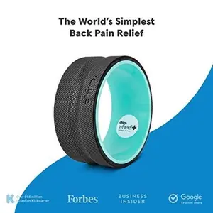Chirp Wheel+ 10" Firm - The World's Simplest Back Pain Relief Wheel for Comfortable and Effective Muscle Massage