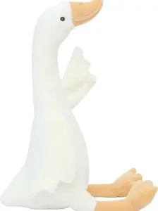 15.7" Swan Stuffed Animal,Goose Plush White Stuffed Animal Toy Gifts for Kids