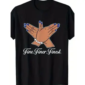 Zeta Phi Beta Sorority Graphic Tee, 100% Cotton Crew Neck T-Shirt, Casual All-Season Knit Fabric Top, Regular Fit Printed Streetwear for Adults, Thanksgiving Gift Idea, Comfortable Clothing Sorority Apparel Glossy Fabric