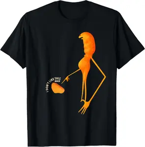 100% Cotton Marcus The Worm I Don't Like This Rock T-Shirt