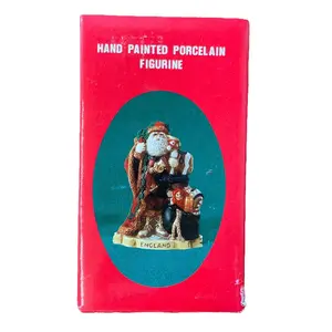 England Santa’s Of The Nations Hand Painted Porcelain Figurine