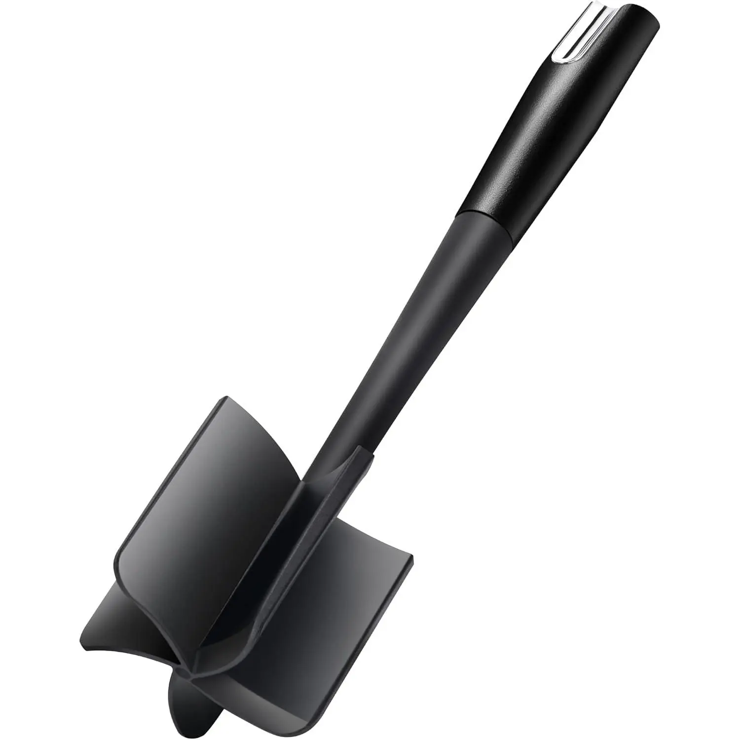 Upgraded Meat  for Ground Beef  Tool Meat Smasher Non-Scratch Hamburger  Non-slip Meat Masher Ground Beef, Black