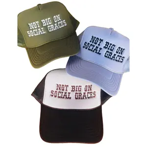 Not Big on Social Graces Trucker Hat