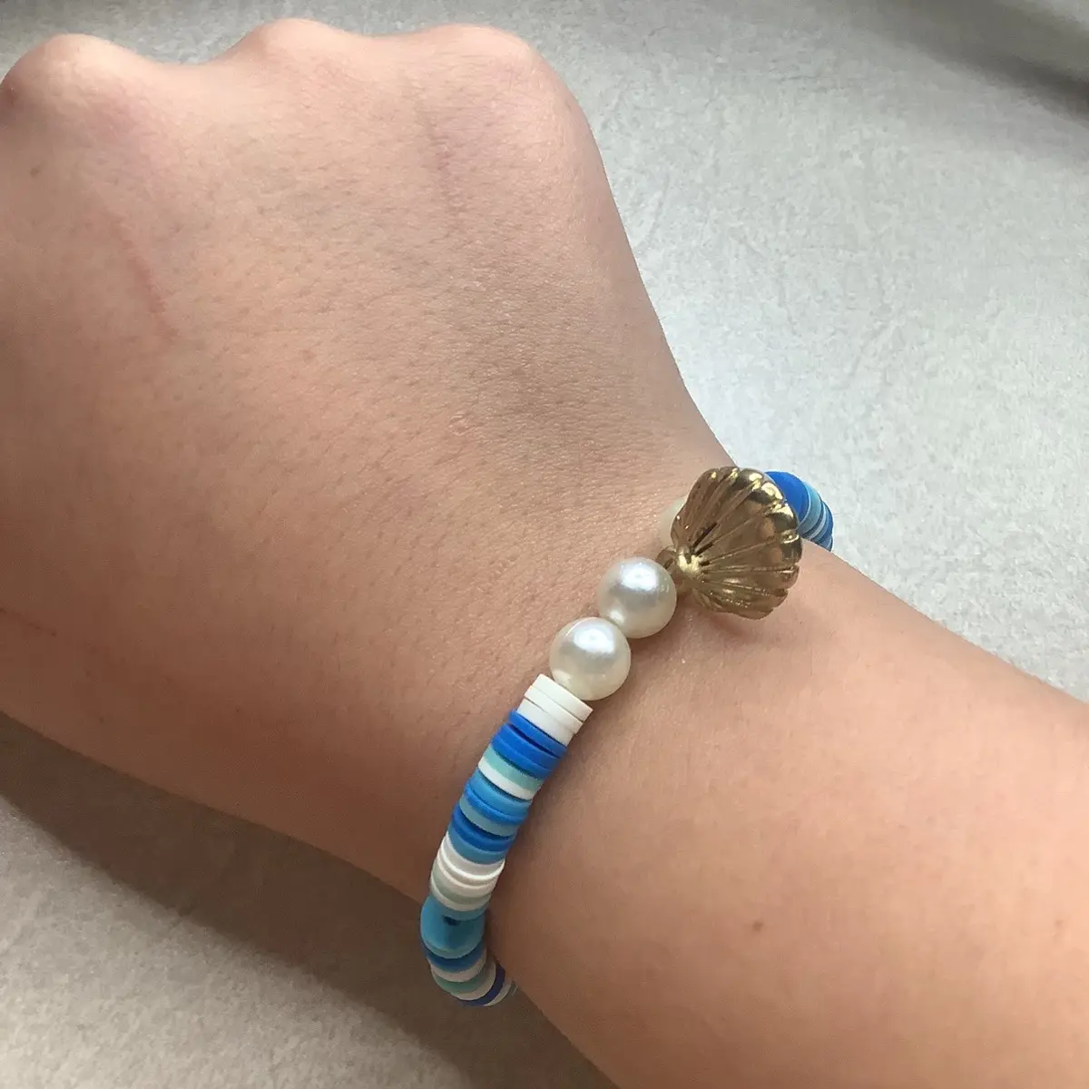 Ocean wave bracelet
