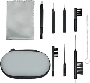 10 PCS Hearing Aid Cleaning Kit – Cleaner Brush Tools for Hearing Aids, Earbuds & AirPods