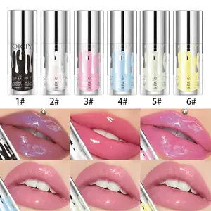 A set of 6pcs, 6-color color changing lip gloss moisturizesand nourishes lips with. mirror gloss lip gloss and matte lipgloss glitter provide long-lasting hydration, making it aMother's Day Makeup Lipstick lip gloss Moisturizer Glossy lipgloss