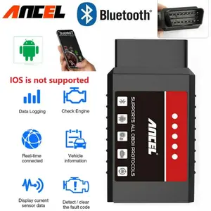 Ancel   Bluetooth ELM327 OBD2 Car Scanner Diagnostic Fault Code Reader Tool for Android