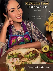 Mexican Food That Never Fails Signed Cookbook by Brenda G 17 Comfort Recipes Signed Paperback Limited