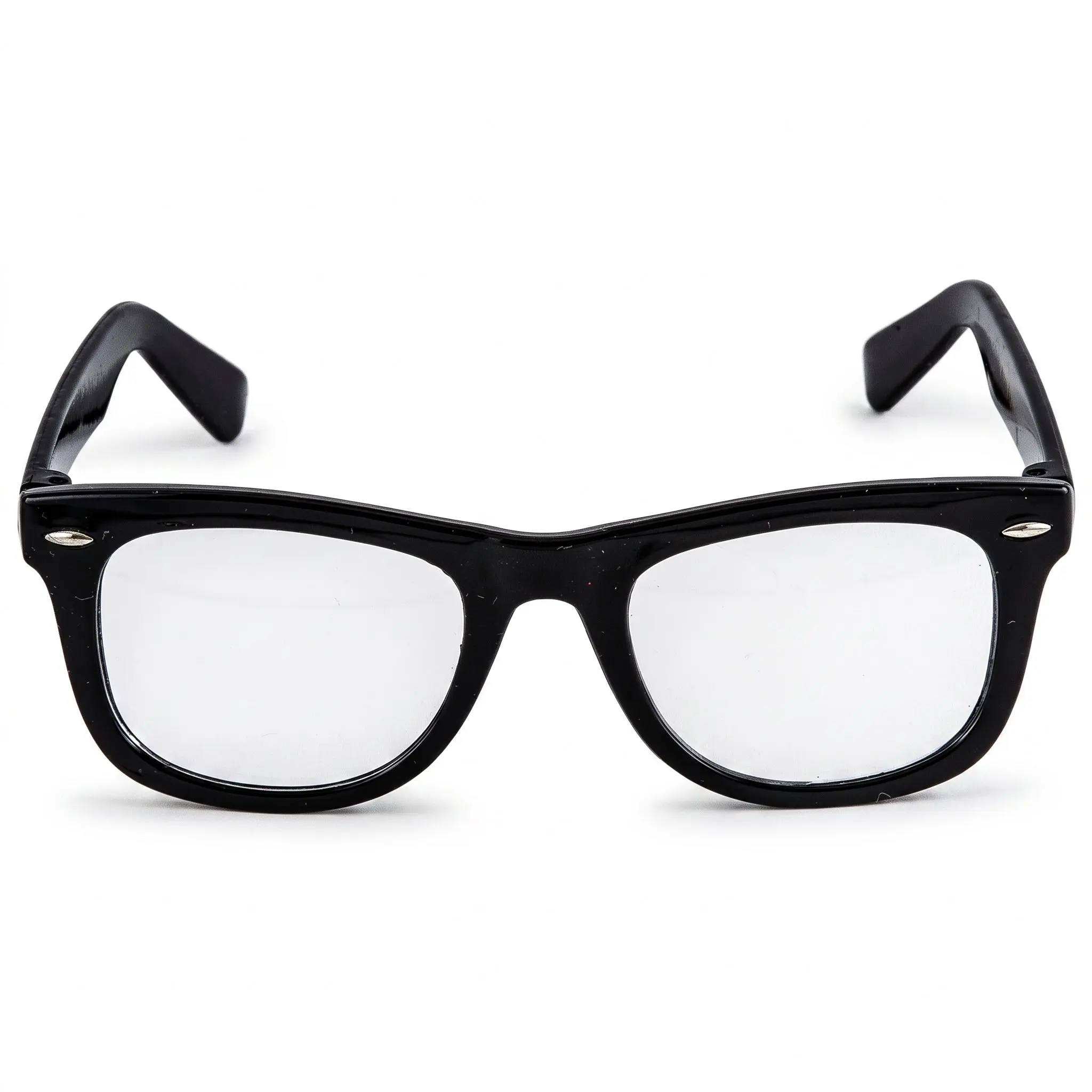 Classic Nerd Glasses - Black Costume Accessory