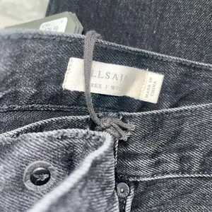 All saints Smokey gray black denim jeans