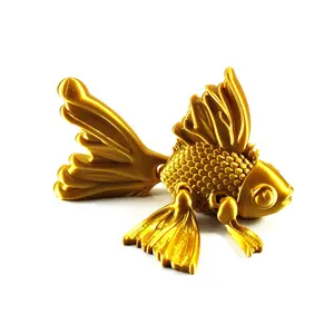 3D Printed Articulating Goldfish- Home Decor Ornaments