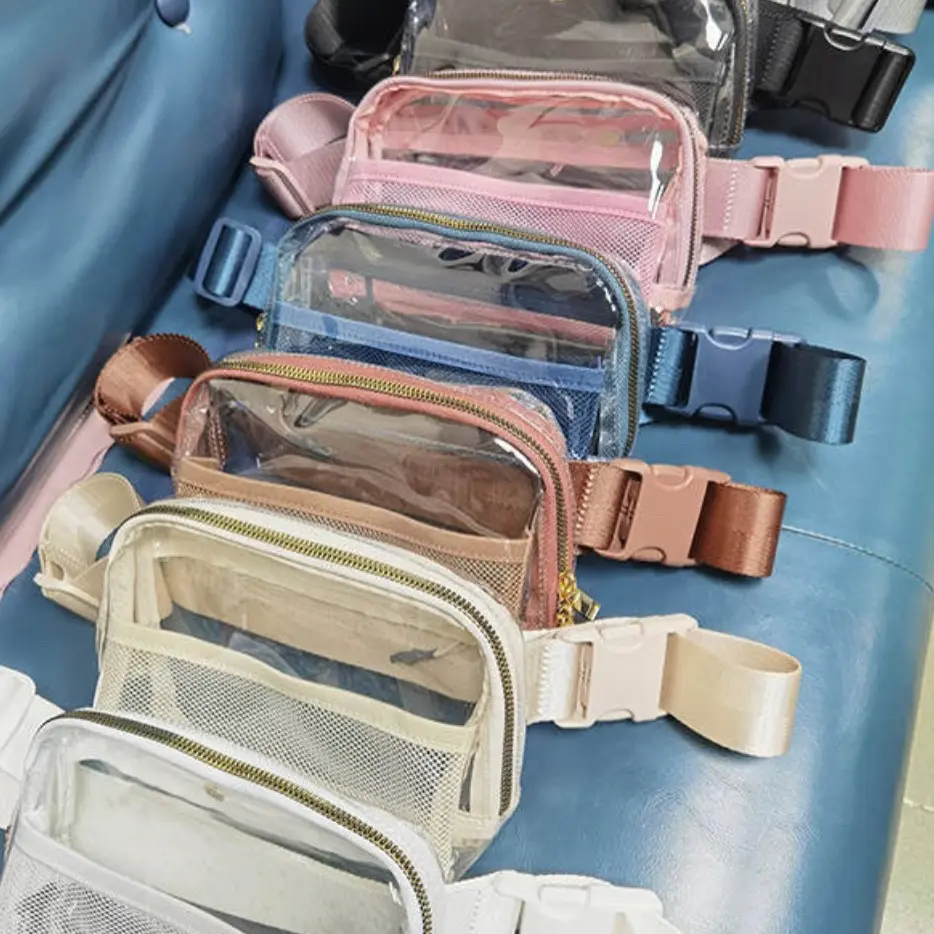 CLEAR BELT BAG