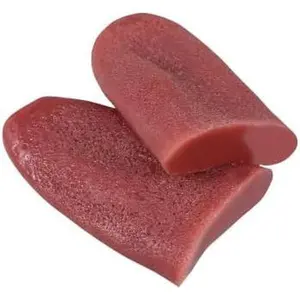 2 Pcs Horrible Stretchable Tongue Magician Prop - Realistic False Tricks Prank for Halloween Accessories