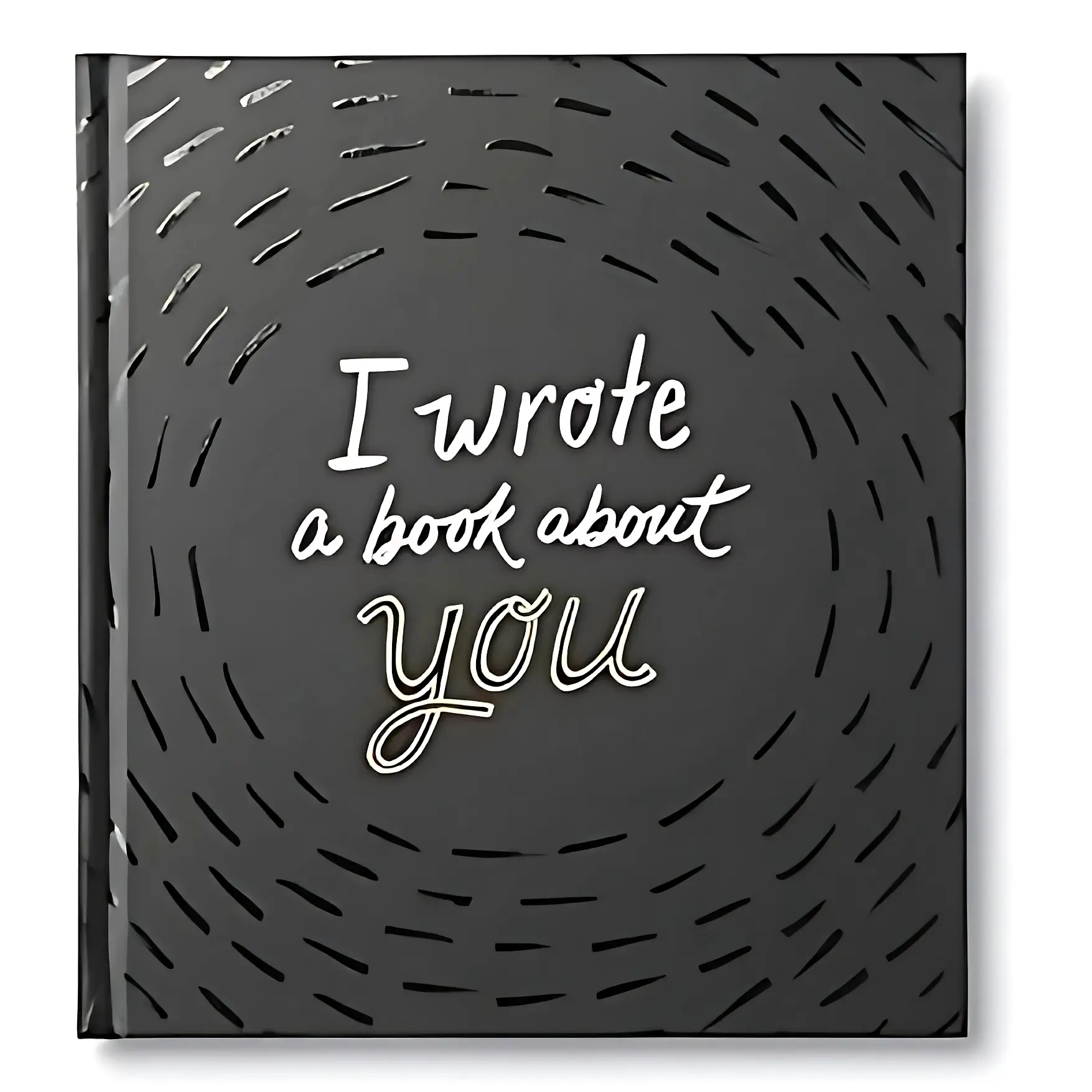 "I Wrote a Book About You" Hardcover Journal - Interactive Fill-in-the-Blank Fun Book, Gift for Best Friend, Co-Worker
