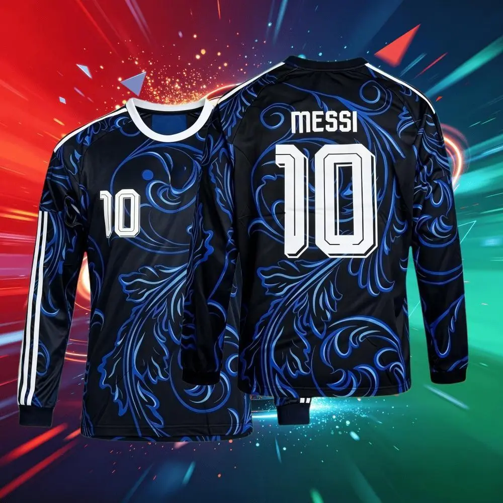 2026 Away 10# Messi Argentina Short and Long Sleeve Soccer Jersey