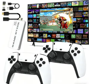 The 2026 upgraded game controller console features a large number of built-in games, including classic childhood games, 4K HDMI output, a wireless joystick game simulator, and retro arcade games. Handheld Rechargeable Gaming