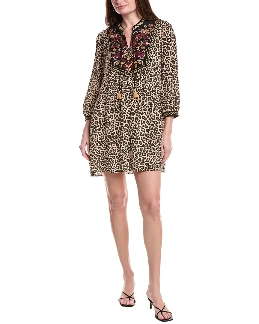 Johnny Was Petite Deidre Silk Dress