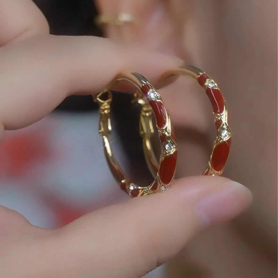 Women's Classic Hoop Fashion Earrings 2025 - Elegant Chic Style, Versatile High Quality Luxury Jewelry Gift DZEH2274, Fashion Earring, High Quality Earrings