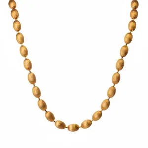 Saffron Choker in Gold
