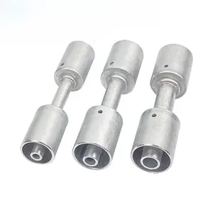 R12 Auto AC Fitting Straight Beadlock Splice Standard Barrier Hose 3/8 1/2 5/8 Parts Pipe Fitting hose for Car Air Conditioning System