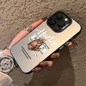 Hustle Money Dollar Phone Case for iPhone 17 16 15 14 13 12 11 PRO MAX PLUS, AIR and iPhone XR XS MAX 7 8Plus 16E SE, Features Anti-drop Matte Back Cover, Ideal Holiday Gift for Friends