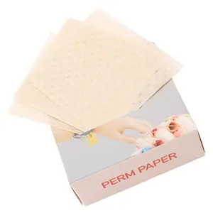 Perm Papers 200 pcs/box hair curling papers, disposable for cold and hot perms