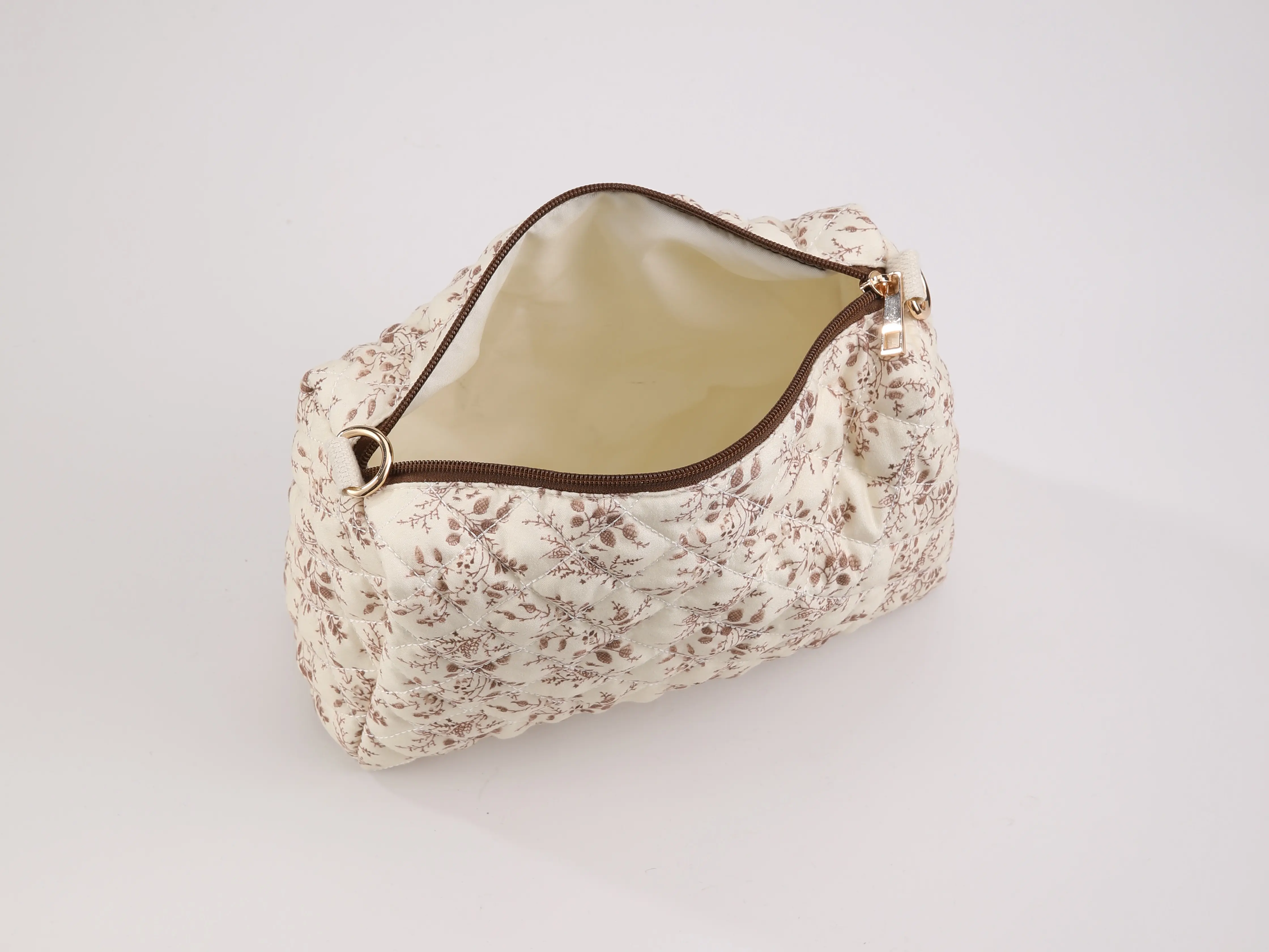 Quilted Floral Stroller Organizer Bag Portable Baby Hanging Storage for ...