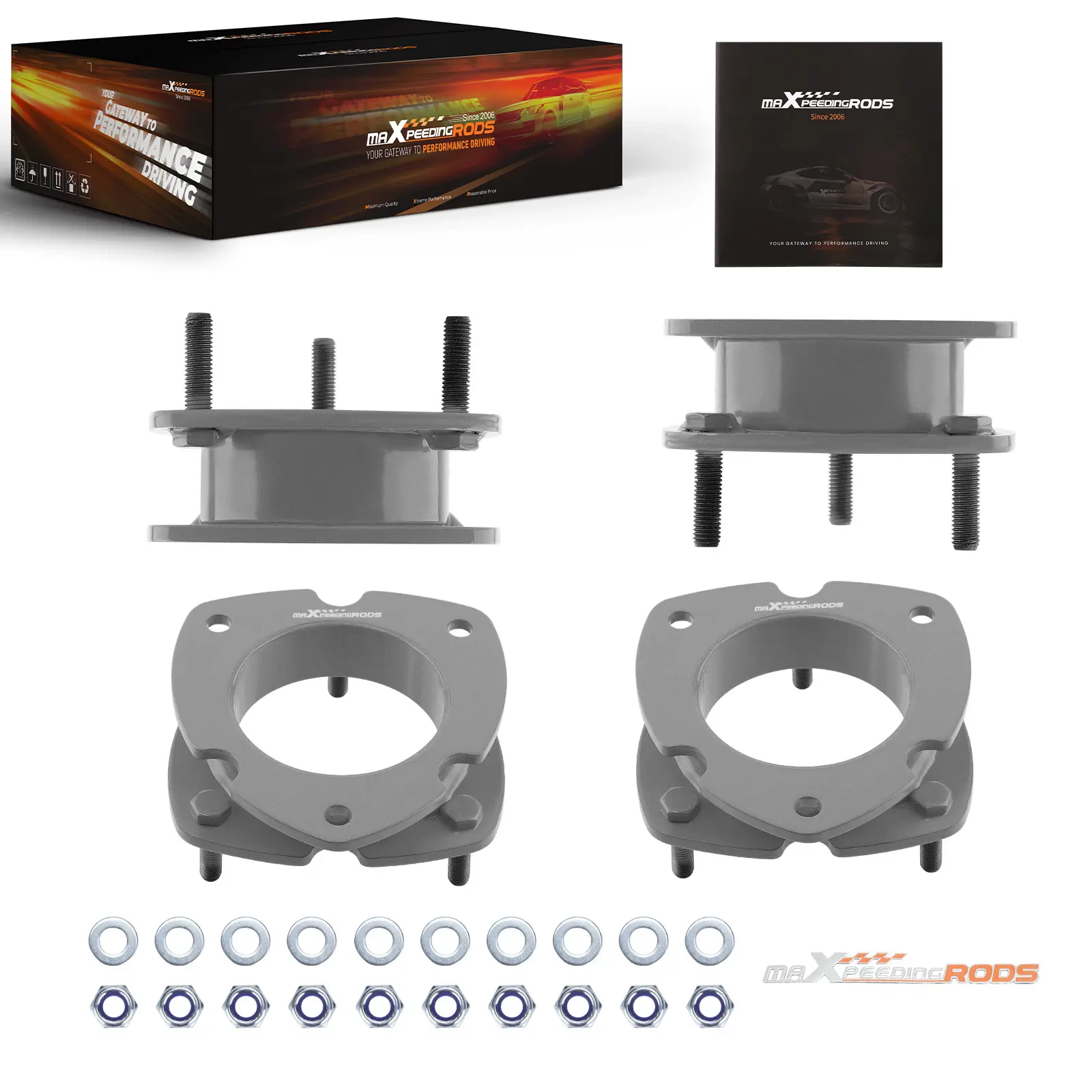 Front 3.5'' Rear 2.5'' Leveling Lift Kit compatible for Lincoln Navigator 2003-2006 2WD 4WD