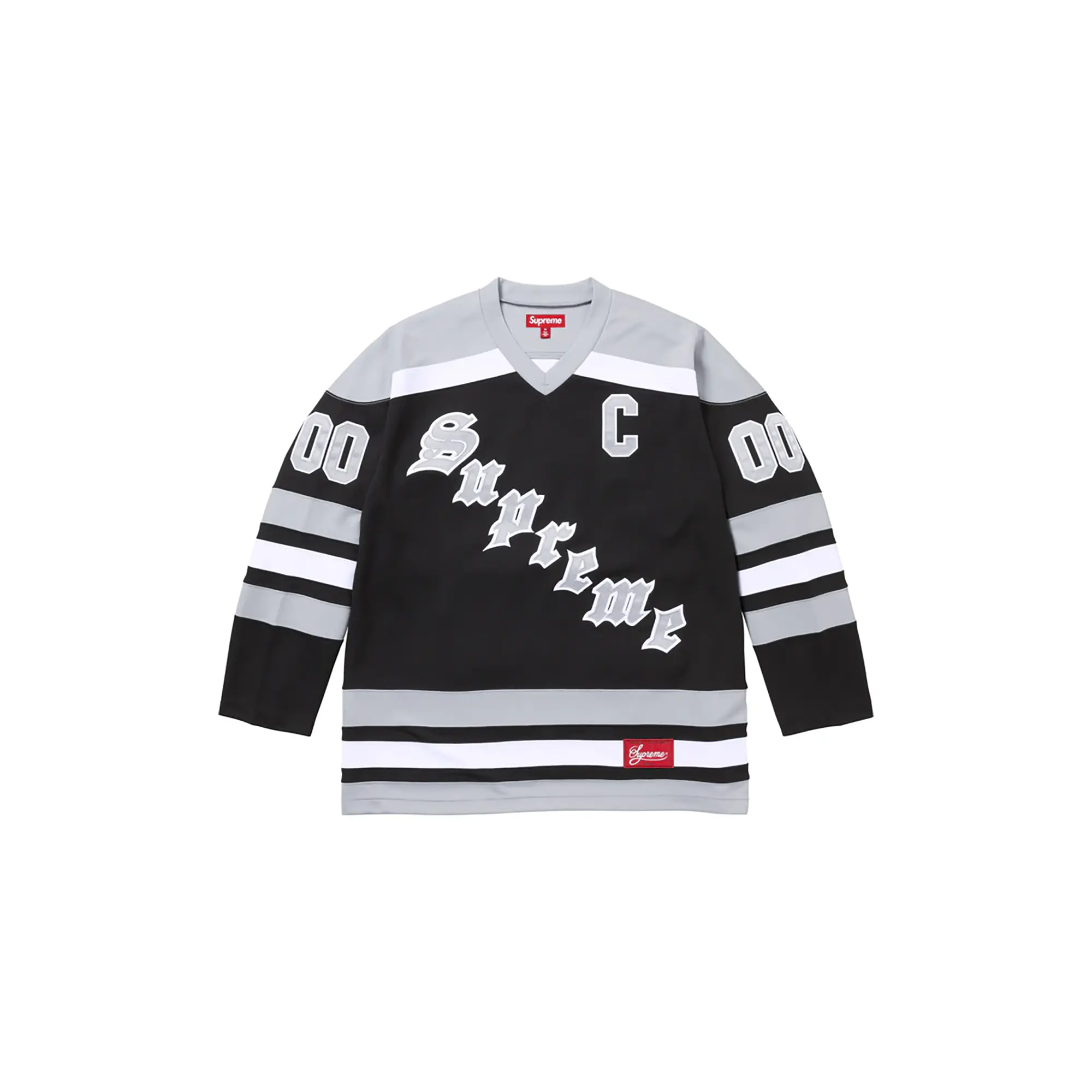 Fire & Ice Hockey Jersey "FW25 - Black/Grey" SU25927