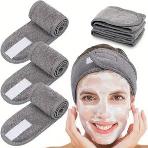 Double-Sided Terry Cloth Ant Cloth Headband, Used for Face Washing and Makeup Removal, Women's Sports and Yoga Headband