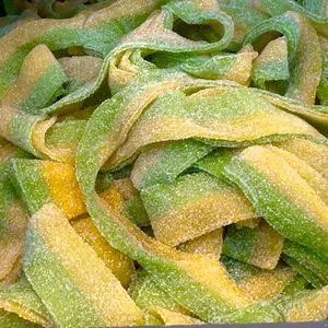 Sour Belts Pickle Flavor - Bulk Candy 4 oz to 16 oz Pickle Flavored Sour Power Belts Sweet Snack sour Fruit Gummies Party Bonbon Bite Tangy Sugar Chewy