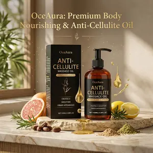 Firming Body Massage Oil with Collagen & StemCell - Helps Smooth The Appearance of Cellulite& Improve Skin Texture - RefreshingAromatherapy Body Oil for Legs & Full Body