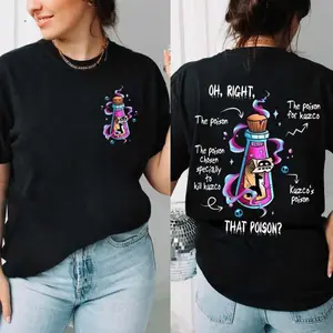 Two Sided Vintage Oh Right That Poison Shirt, Poison Kuzco Shirt, The Emperor's New Groove T-shirt Crewneck Women 