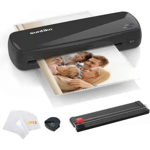 Versatile Laminator Machine,It Has Quick Warm Up, Fast Laminating Documentation And Photos, Increases Their Long Term Color Preservation. Suitable For Family, Office And School A4/A5/A6 Size