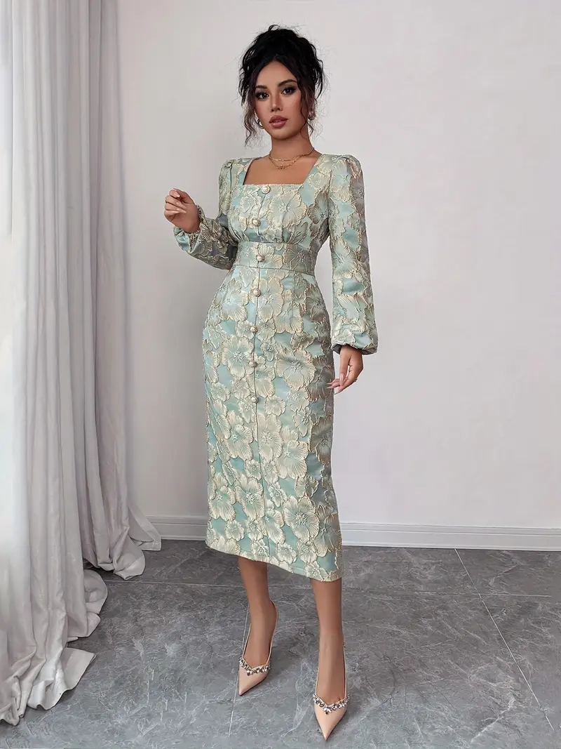mint green long dress - TikTok Shop mint green long dress - TikTok Shop