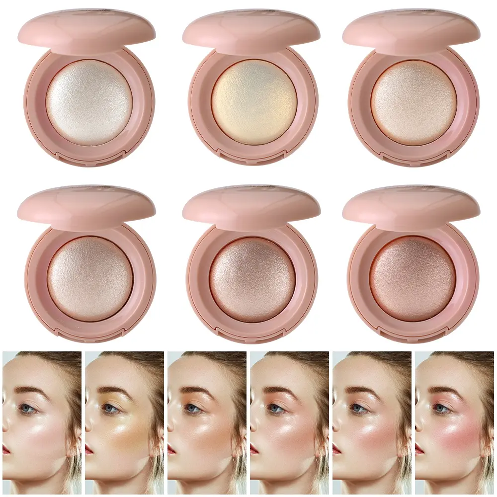 フェイスカラー GALAXY GLOW 6 Color Galaxy Palette, Long-Lasting, Fine Pearl Finish