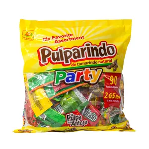 De La Rosa Pulparindo Party - Ultimate Collection of Hard Chewy Candy & Pulparindo Pop for Parties & Snack Time