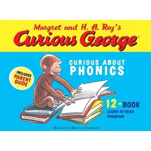 USED Book - Curious George Curious about Phonics 12-Book Set by Rey, H. A. (Paperback) - english