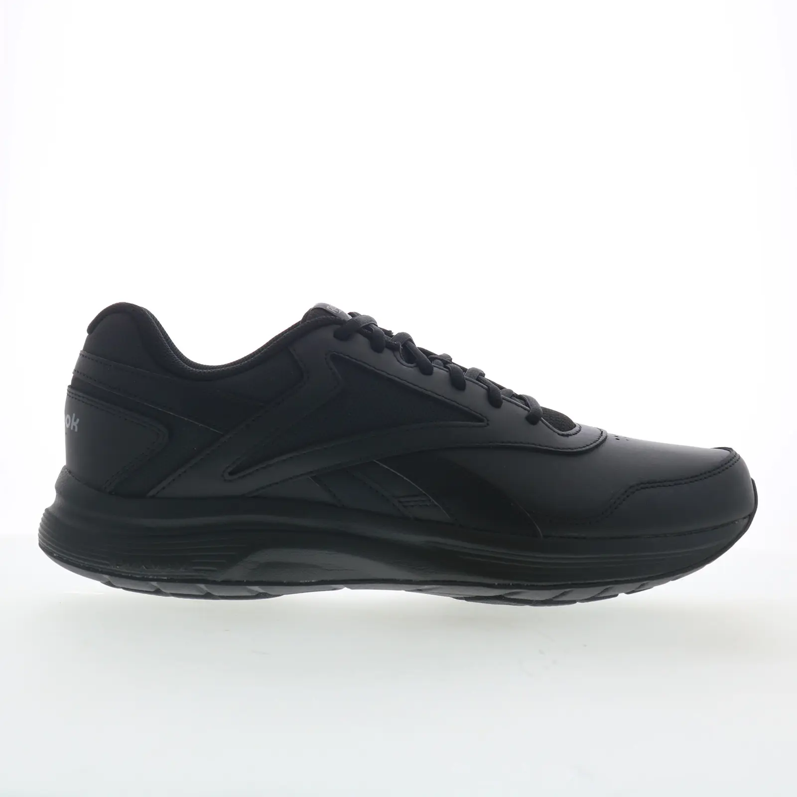 Reebok Walk Ultra 7 DMX Max Mens Black Leather Lifestyle Sneakers Shoes